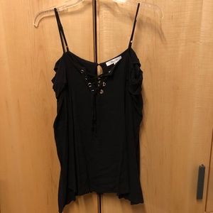 Black Off-the-Shoulder Long Sleeve